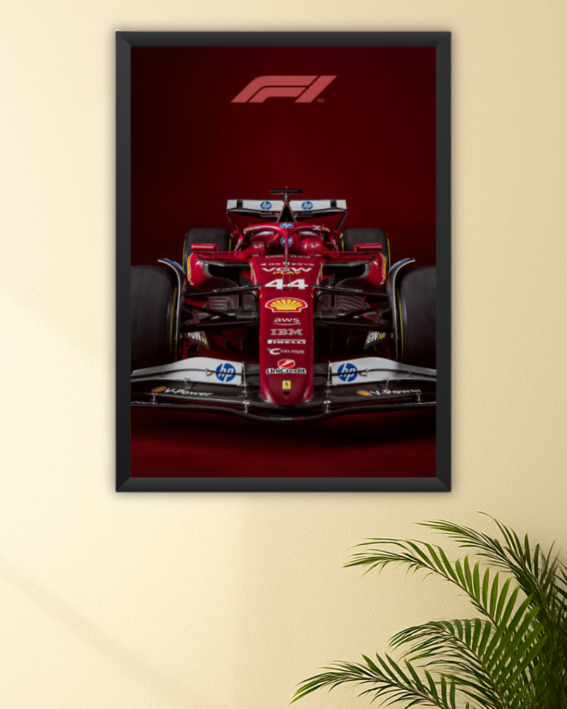 Symphony of Speed | Formula 1 Framed Poster